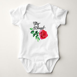 Stay blessed baby bodysuit