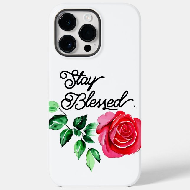 Stay blessed   Case-Mate iPhone case (Back)