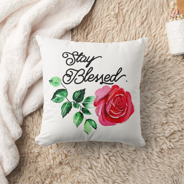Stay blessed  cushion (Blanket)