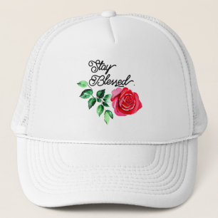 Stay blessed trucker hat