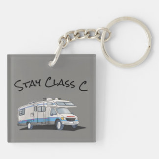 Stay Call C Motorhome Keychain