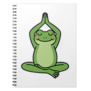 Stay Calm, Stay Froggy – Cute Zen Meditation Frog Notebook