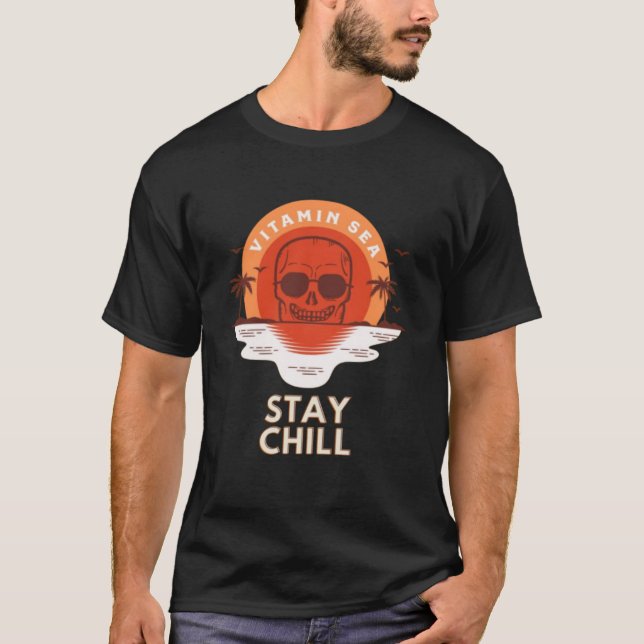 Stay Chill - Spooky Edition T-Shirt (Front)
