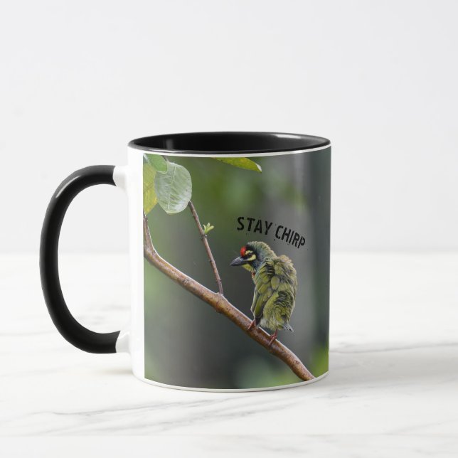 Stay Chirp Bird Nature Lover Mug (Left)
