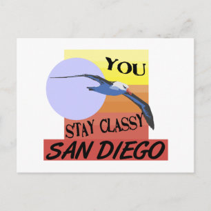 Stay Classy San Diego Postcard