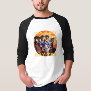 Stay Classy, Stay Tall: Giraffe-Inspired T-Shirt