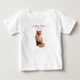 Stay Clever Little Fox  Magic Baby T-Shirt