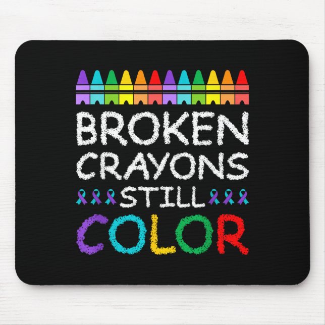 Stay Colourful Prevention Mouse Mat (Front)