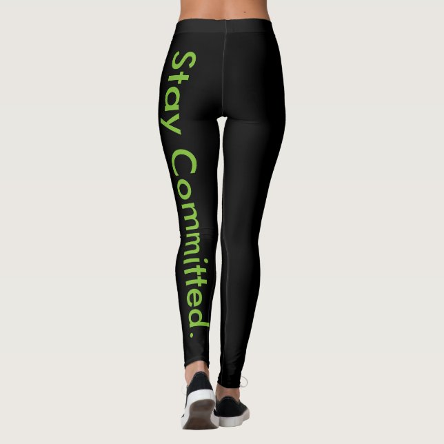Stay Committed Legging (Back)