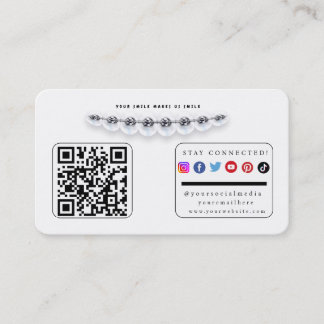 Stay Connected Social Media Business Card
