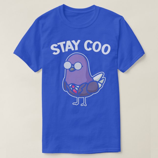 Stay Coo Pigeon Lover Bird Whisperer Flying Bird 2 T-Shirt (Design Front)