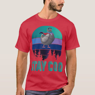 Stay Coo Vintage Pigeon 32 T-Shirt