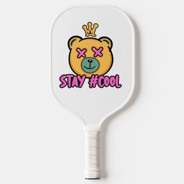 Stay Cool – Chill Out in Style! Pickleball Paddle (Front)