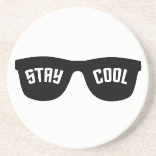 STAY COOL custom coaster