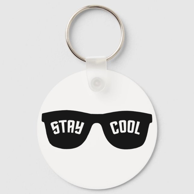 STAY COOL custom key chain (Front)