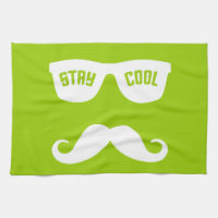 STAY COOL custom kitchen towels