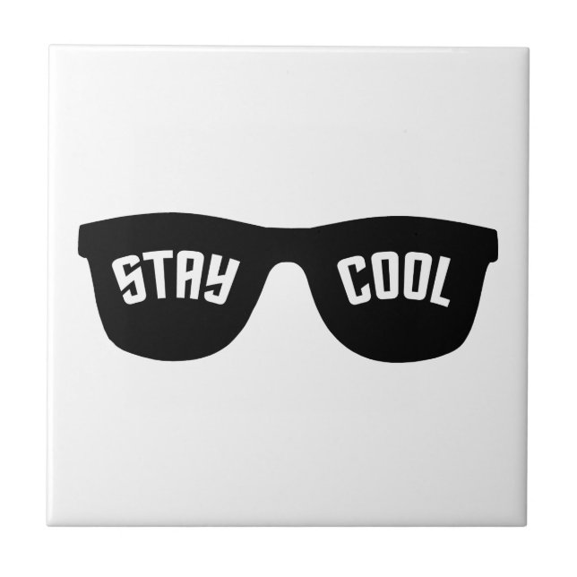 STAY COOL custom tile (Front)