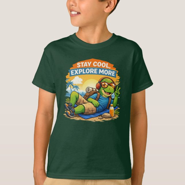 Stay Cool Dino T-Shirt (Front)