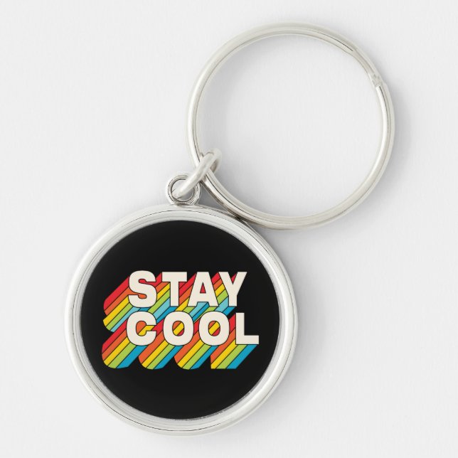 Stay Cool Key Ring (Front)