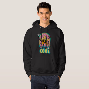 Stay Cool - Retro Vintage Star Black Hoodie