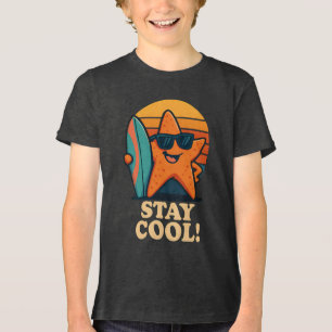 Stay Cool Starfish Surf T-Shirt Tri-Blend Shirt