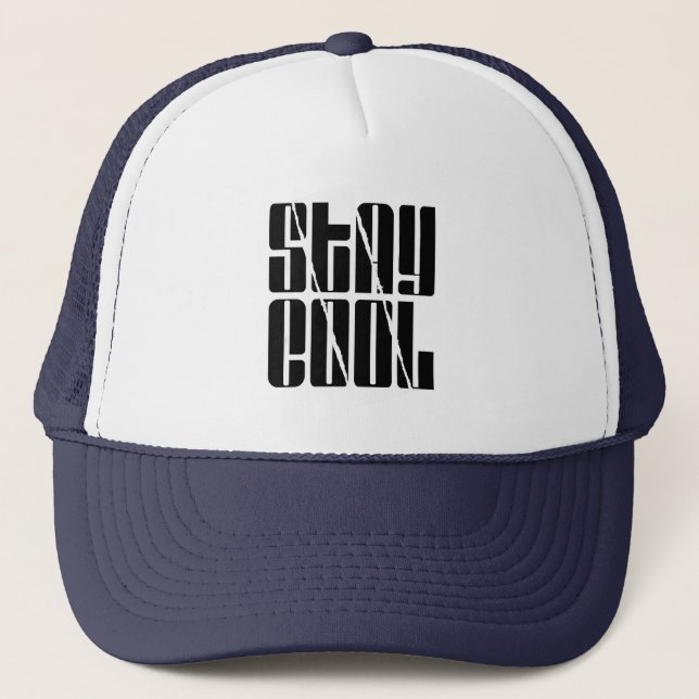 Stay Cool Trucker Hat (Front)