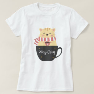 Stay Cosy Cat T-Shirt