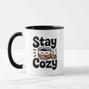 Stay Cozy Cute Coffee Mug