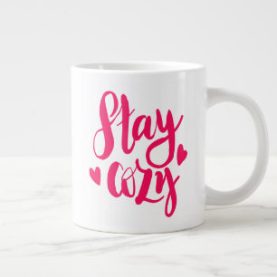 Stay Cozy Large Coffee Mug