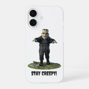 Stay Creepy! Frankenstein's Monster iPhone 16 Case