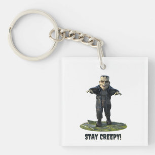 Stay Creepy! Frankenstein's Monster Key Ring