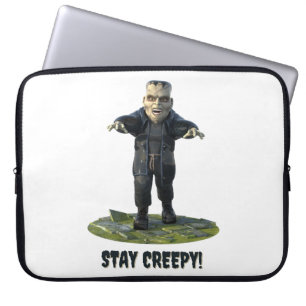 Stay Creepy! Frankenstein's Monster Laptop Sleeve