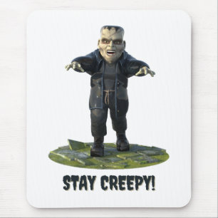 Stay Creepy! Frankenstein's Monster Mouse Mat