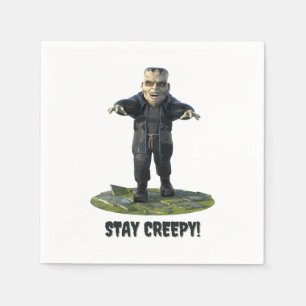 Stay Creepy! Frankenstein's Monster Napkin
