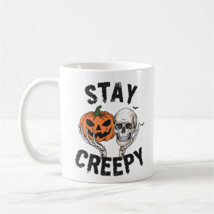 Stay Creepy Halloween Mug – Spooky Coffee Cup