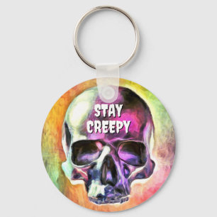 Stay Creepy. Key Ring
