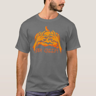 Stay Creepy Trick Or Treat Spooky Ghost Halloween T-Shirt