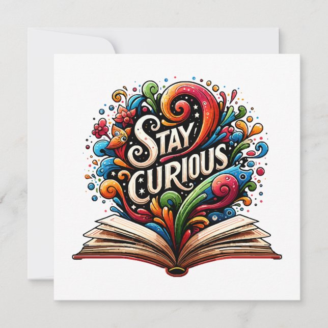 Stay Curious (Front)