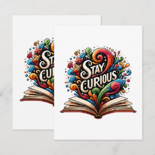 Stay Curious Card