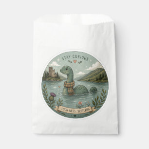 Stay Curious Cosy Cryptid Nessie Loch Ness Monster Favour Bags