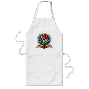 Stay Curious Long Apron