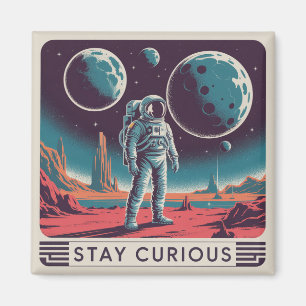 Stay Curious Magnet