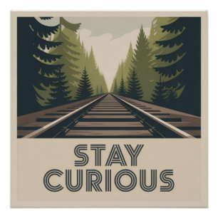 Stay Curious Poster