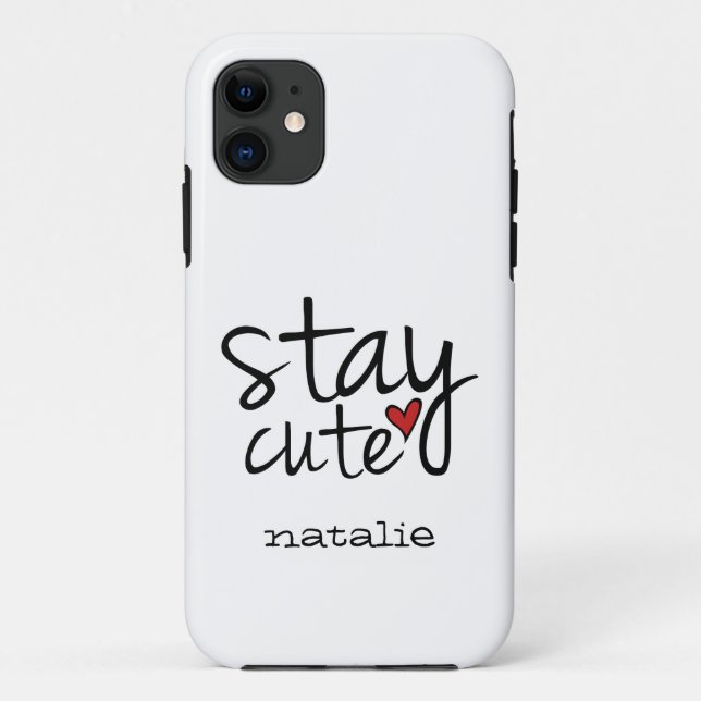 Stay Cute iPhone 5 Tough Xtreme Case (Back)