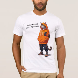Stay Fierce, Stay Focused - Customisable T-Shirt
