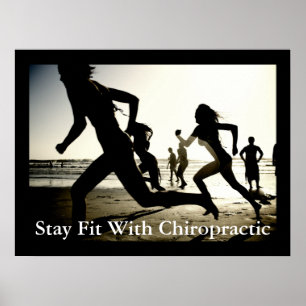 Stay Fit With Chiropractic Office Poster Customise
