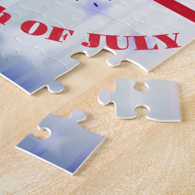Stay fly it's the 4th of July Jigsaw Puzzle (Side)