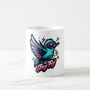 Stay Fly Motivational Hummingbird Mug