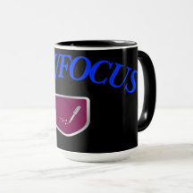 "Stay/Focus" mug by Life Time Student Foundation