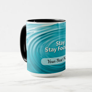 Stay Focused Circle Mug